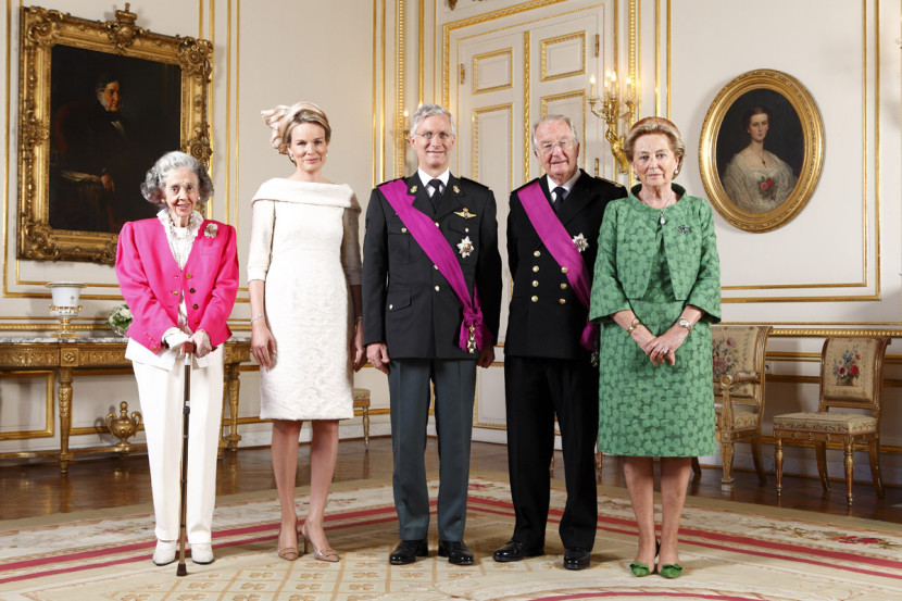 Famille Royale Belge Phillippe et Mathilde