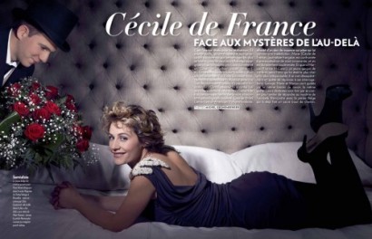 Portrait de la comédienne belge Cécile de France
