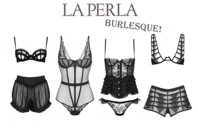 Collection de lingerie burlesque et rétro chic de La Perla