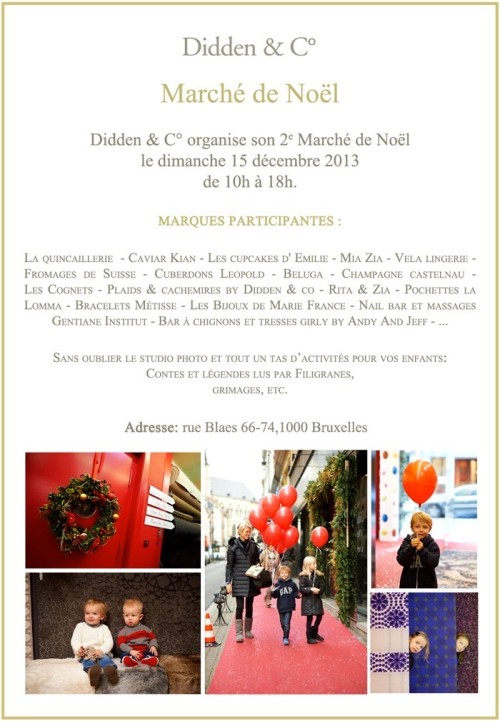 Marche de noel-invitation