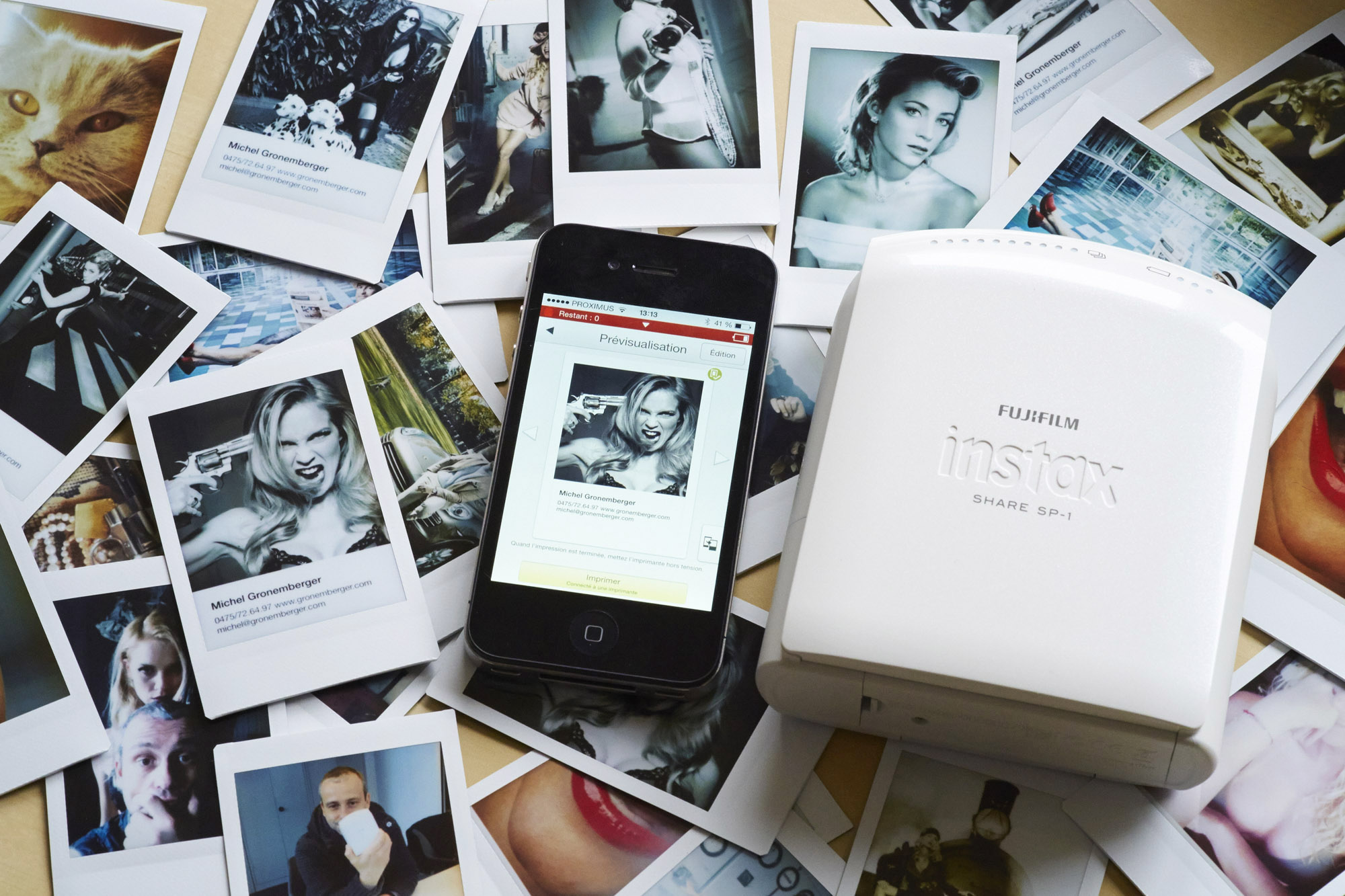 Test Fujifilm Instax Share SP-1 : une petite imprimante pour les  instantanés - Les Numériques