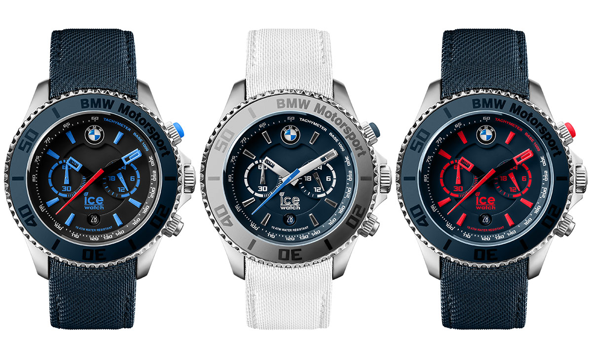 La nouvelle collection de montres Ice Watch BMW Motorsport