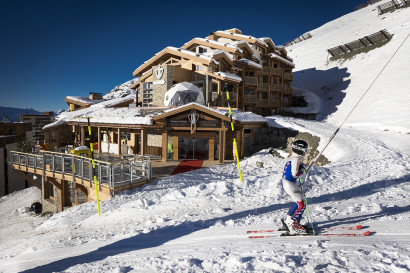 Le Pashmina hôtel de luxe 5 étoiles à Val Thorens dans les Alpes française