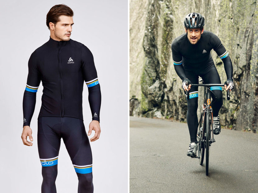 Collection de vêtements techniques printemps été 2016 pour le vélo de la marque de vêtements de sport Odlo