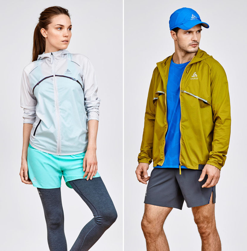 Vêtements techniques pour le jogging de la marque de vêtements de sport Odlo