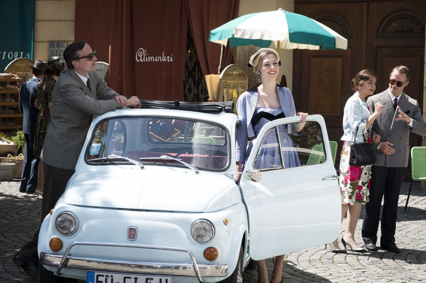 500 Forever Young Tour à Munich pour les 60 ans de la Fiat 500