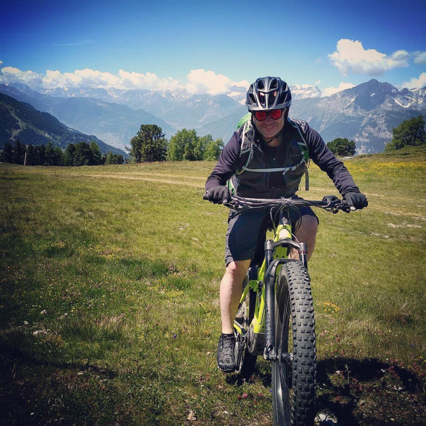 Tour du Mont-Fort à Verbier en VTT électrique Trek