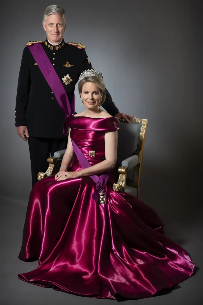 Photo Officielle - Roi Philippe et Reine Mathilde - Gala 2018