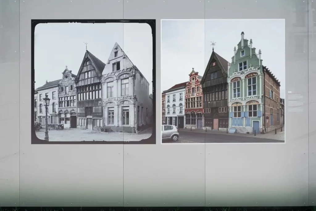 Qualité de tirage photographique sur Dibond d'après un négatif sur plaque de verre.